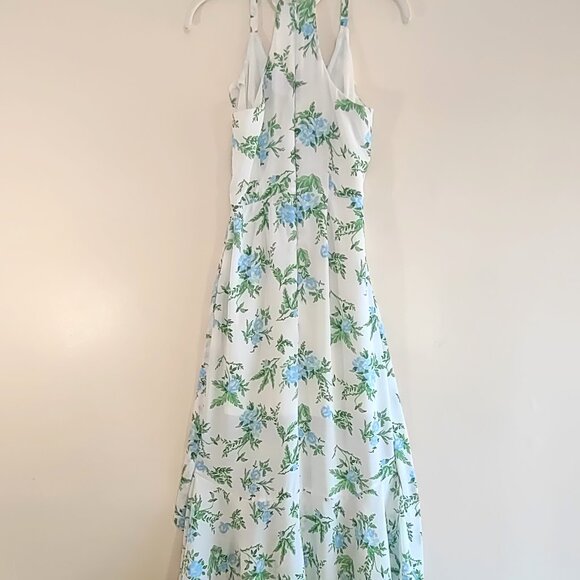 Disney Princess Faux Wrap Floral Dress Hi-Low Ruffles Fairy Whimsy Size XS - Picture 6 of 15